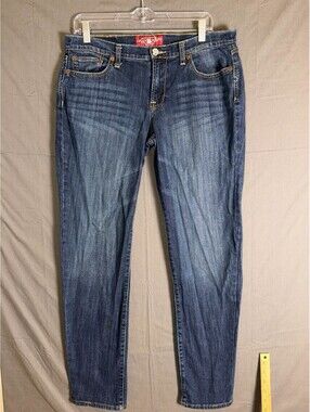 Lucky Brand Dungarees Women’s Jeans Size 12/31 Dark Wash Denim